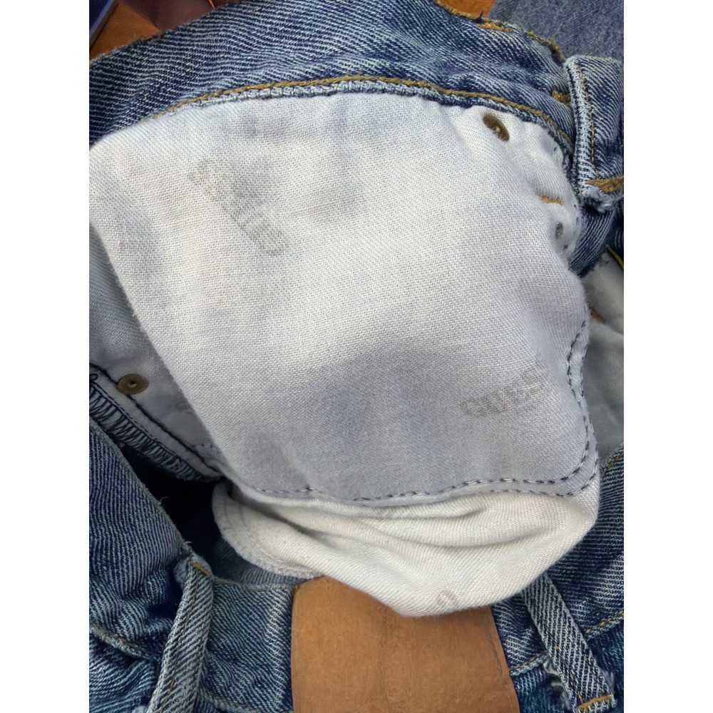 Vtg Guess Georges Marciano Jeans Mens 29 (Fits 27x34) Blue 90s USA Made Tapered - Picture 6 of 10